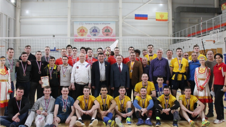 В Козловском районе состоялся волейбольный турнир на призы Юрия Зорина